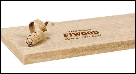Natural fibre board